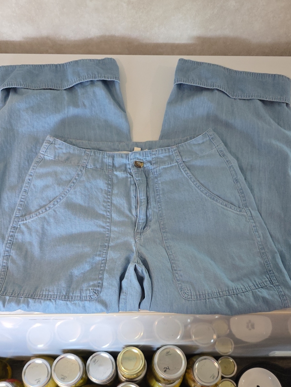 Light Blue Women’s Casual Pants